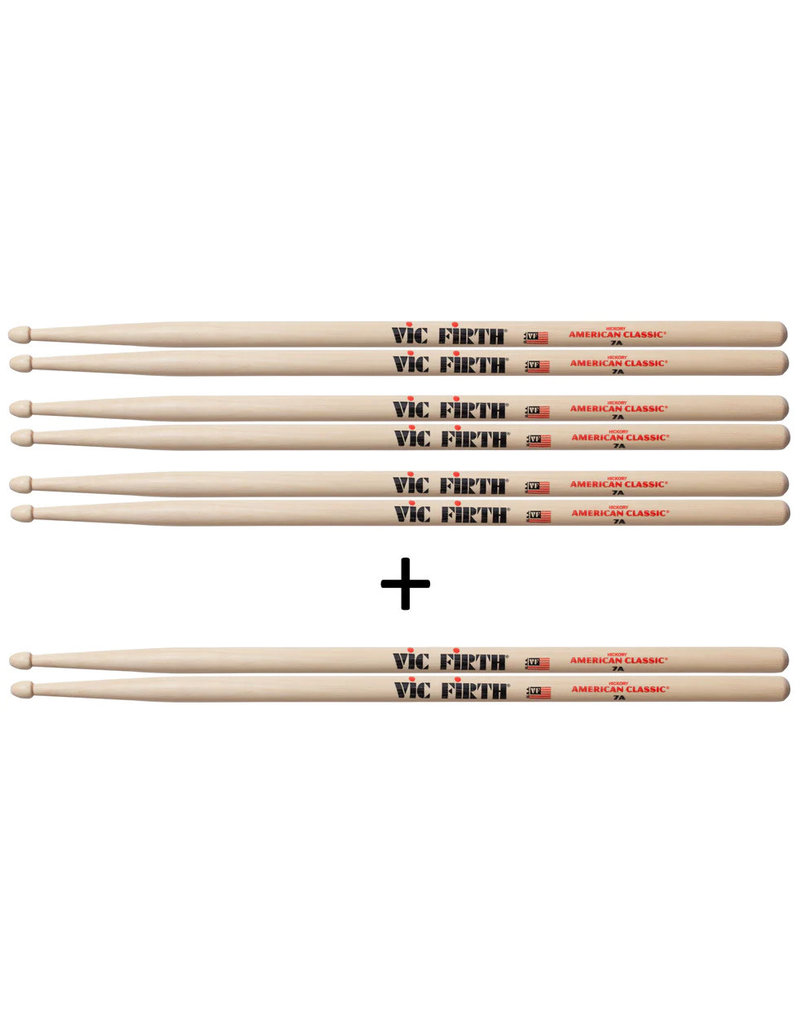 Vic Firth Vic Firth 7A Drumsticks - Buy 3 Get 1 Free