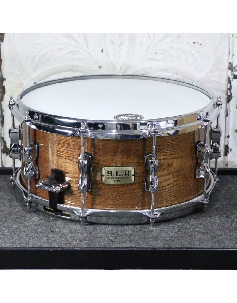 Tama Tama SLP G-Hickory Limited Edition Snare Drum 14X6.5in - Gloss Natural  Elm