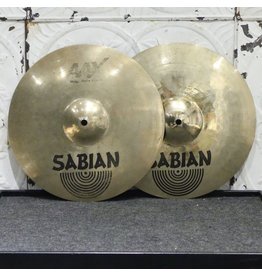 Sabian Used Sabian AAX Stage Hi-Hat Cymbals 14in (982/1266g)