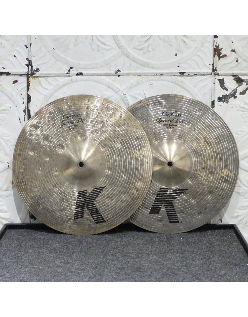 Zildjian Cymbales hi hat Zildjian K Custom Special Dry 14po (928/1394g)