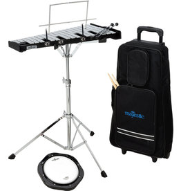 Majestic Bell and practice pad kit with roll cart
