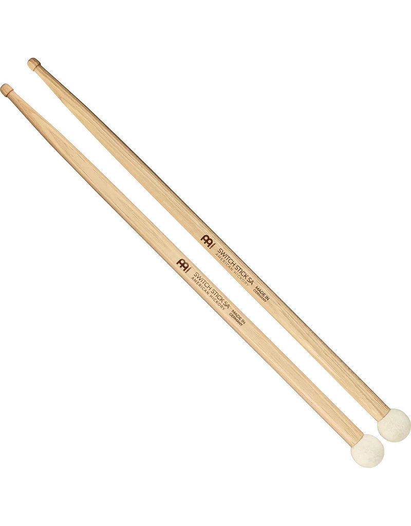 Meinl Meinl Switch Stick 5A drumstick hickory hybrid wood tip - pair