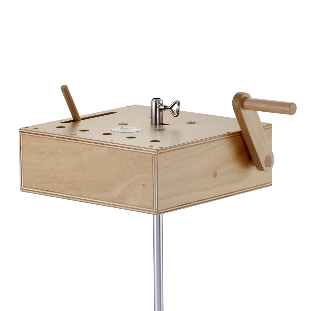 Kolberg 1748 Ratchet With Crank, Resonator Box Timpanopercussion