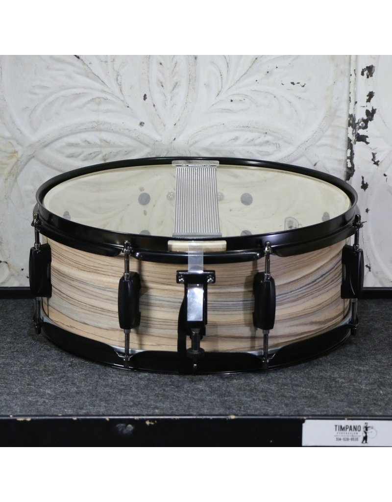 Tama Caisse claire Tama Woodworks 14X5.5po - Natural Zebra Wood