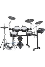 Yamaha Black Forest Electronic Drum Kit with DTX-PRO DTP8-M (Mesh Pad Set) DTC8 (Cymbals + Hardware) RS8 rack