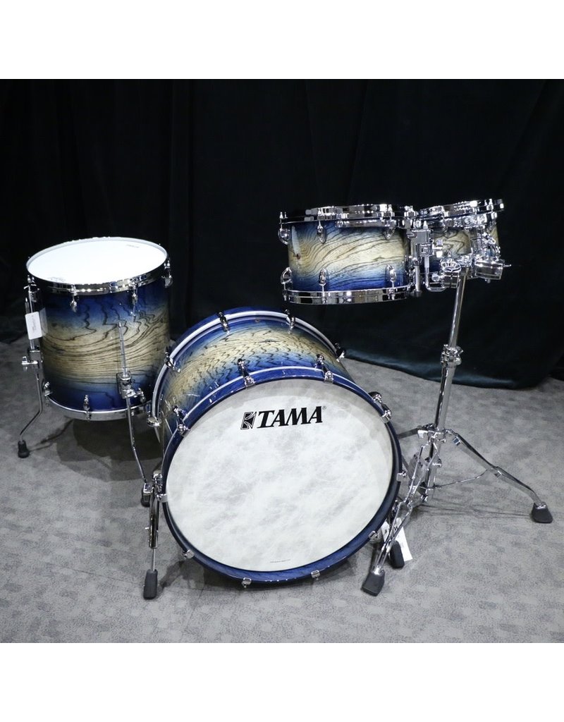 Tama Tama STAR Walnut Drumkit 22-10-12-16in - Indigo Japanese Sen Burst