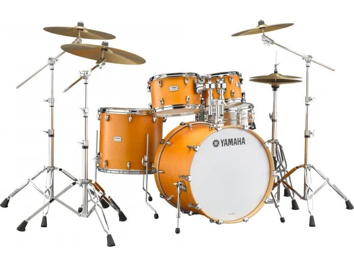 Yamaha Tour Custom 5pc Caramel Satin Drum Set w/HW780 - Timpano