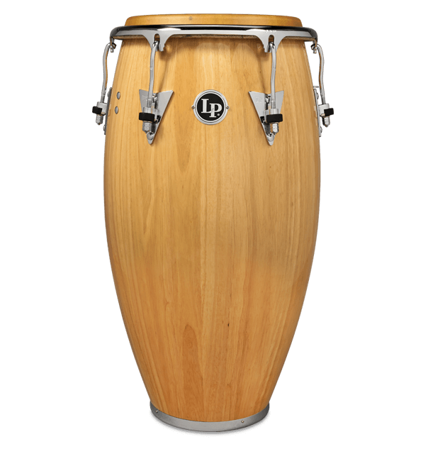 LP Classic Wood Conga 12 1/2 Tumbadora natural wood, chrome Timpano