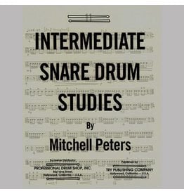 Try Publications Intermediate Snare Drum Studies, Mitchell Peters