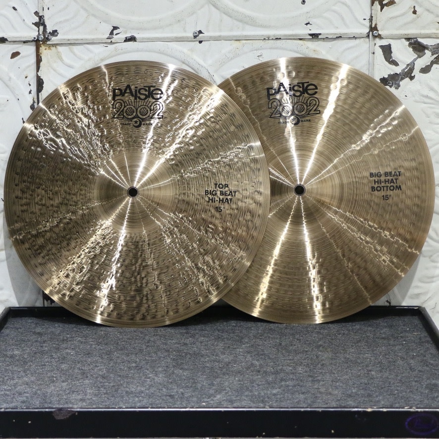 2021春夏新作】 PAiSTe 2002 Black Big Beat Hi-Hat 16 ペア 打楽器