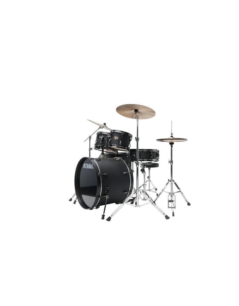 Tama Tama Imperialstar 22-10-12-16+14in Drum Kit- Blacked Out Black,  with hardware