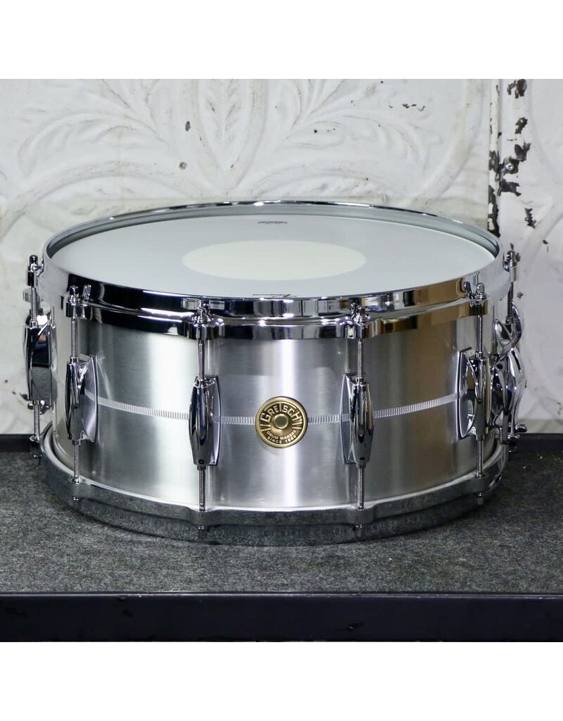 Gretsch DEMO Gretsch USA Solid Aluminum Snare Drum 14X6.5in