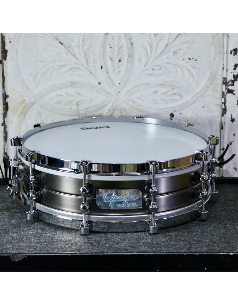 Majestic Majestic Opus One Concert Snare Drum 14X4 (Brass Shell 1.2mm)