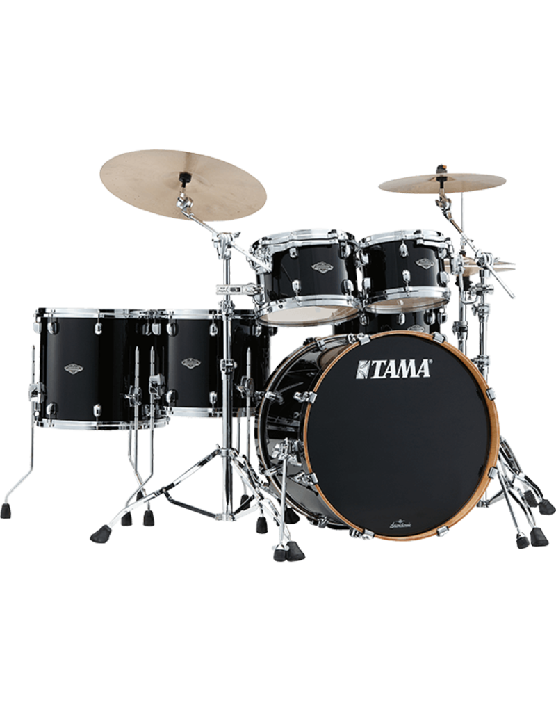 Tama TAMA Starclassic Performer 5-piece shell pack with 22" bass drum  - Piano Black Lacquer Finish