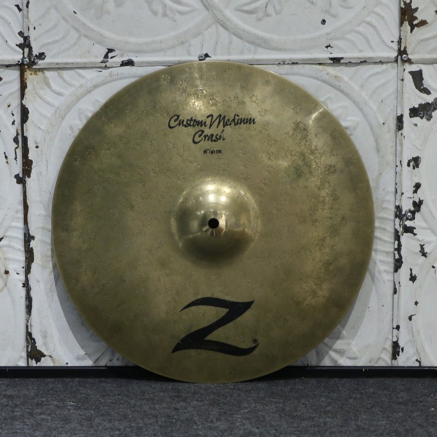 Used Zildjian Z Custom Medium Crash Cymbal 16in (1282g