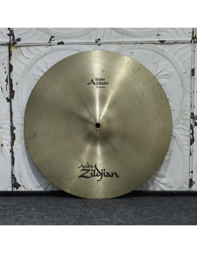 Zildjian Cymbale crash usagée Zildjian A Thin 15po (918g)