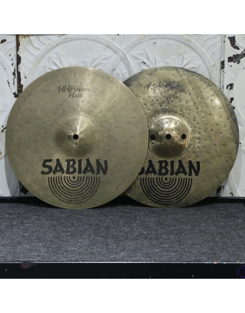 Sabian Cymbales hi-hat usagées Sabian HH Fusion 13po (882/1434g)