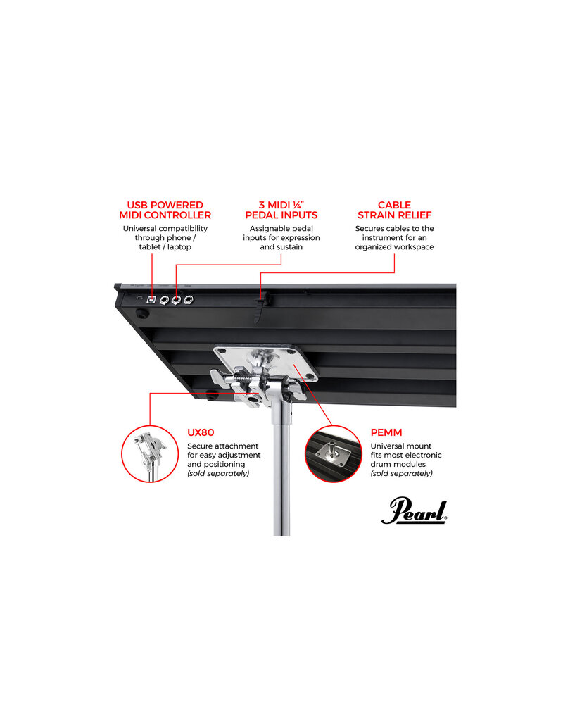 Pearl Pearl malletSTATION 3.0 Oct Adjustable Range Electronic Mallet Controller