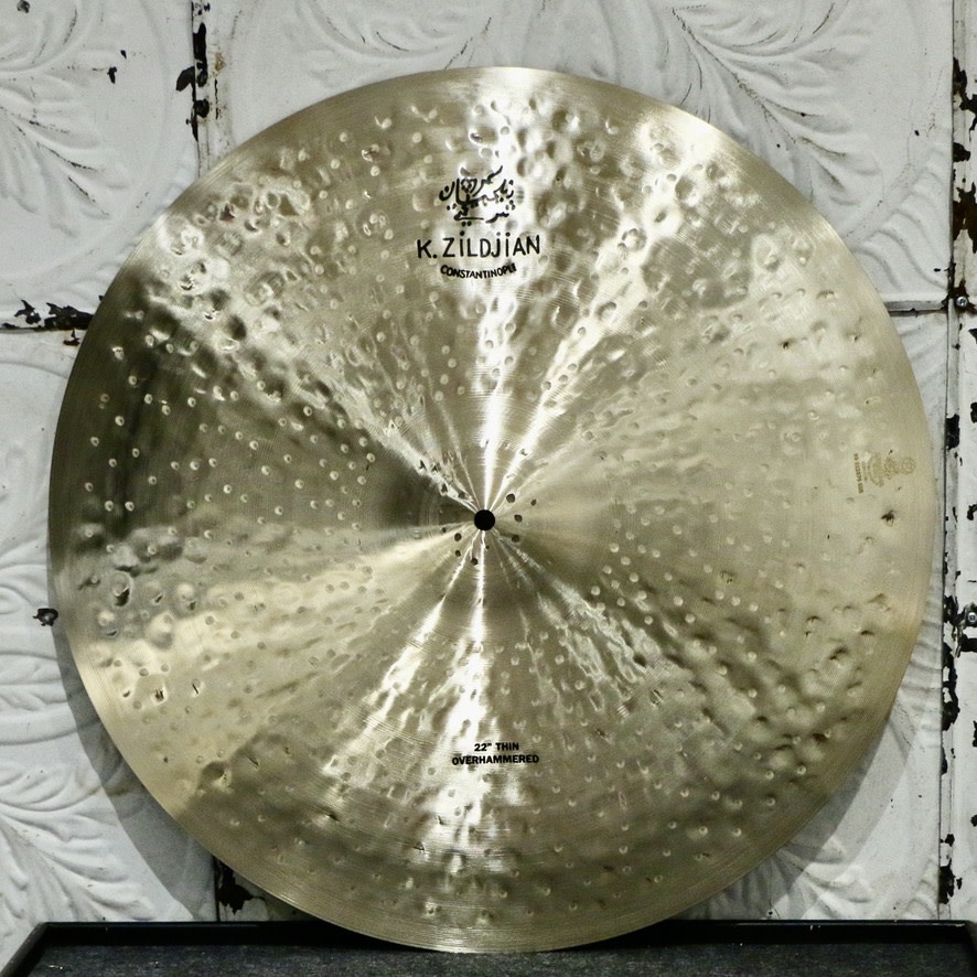 Cymbale ride Zildjian K Constantinople Thin Overhammered 22po