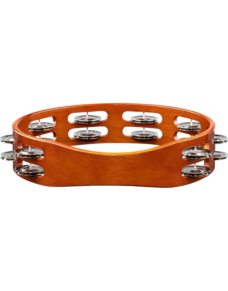 Meinl Meinl Traditional Tambourine 2 rows steel - African Brown