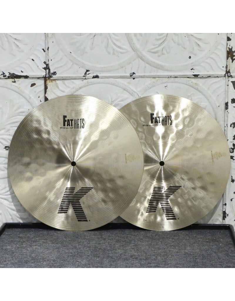 Zildjian K Fat Hats Cymbals 14in (908/1238g) - Timpano-percussion