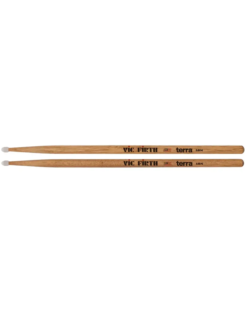 Vic Firth American Classic 5btn Terra Series Drumsticks, Nylon Tip