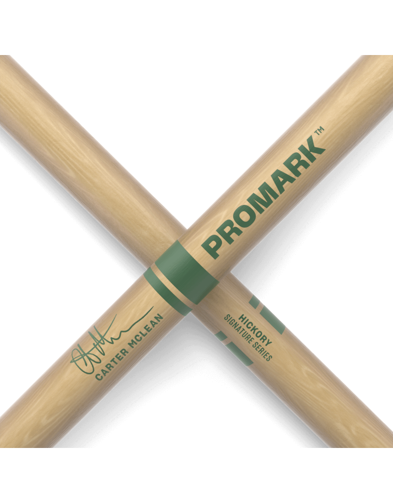 Promark ProMark Carter McLean Hickory Drumstick, Wood Tip