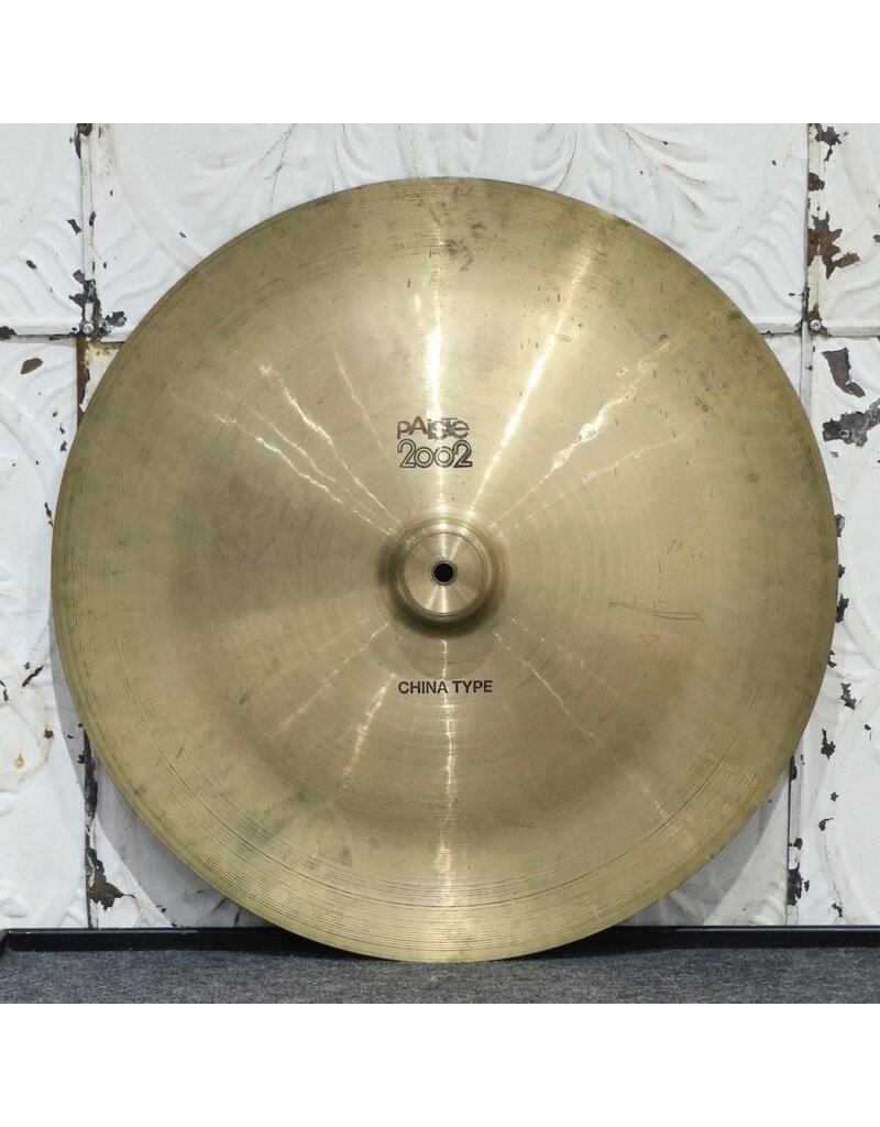 Paiste black 2024 label 2002