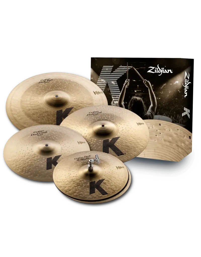 Zildjian Ensemble de cymbales Zildjian K Custom Dark Box Set