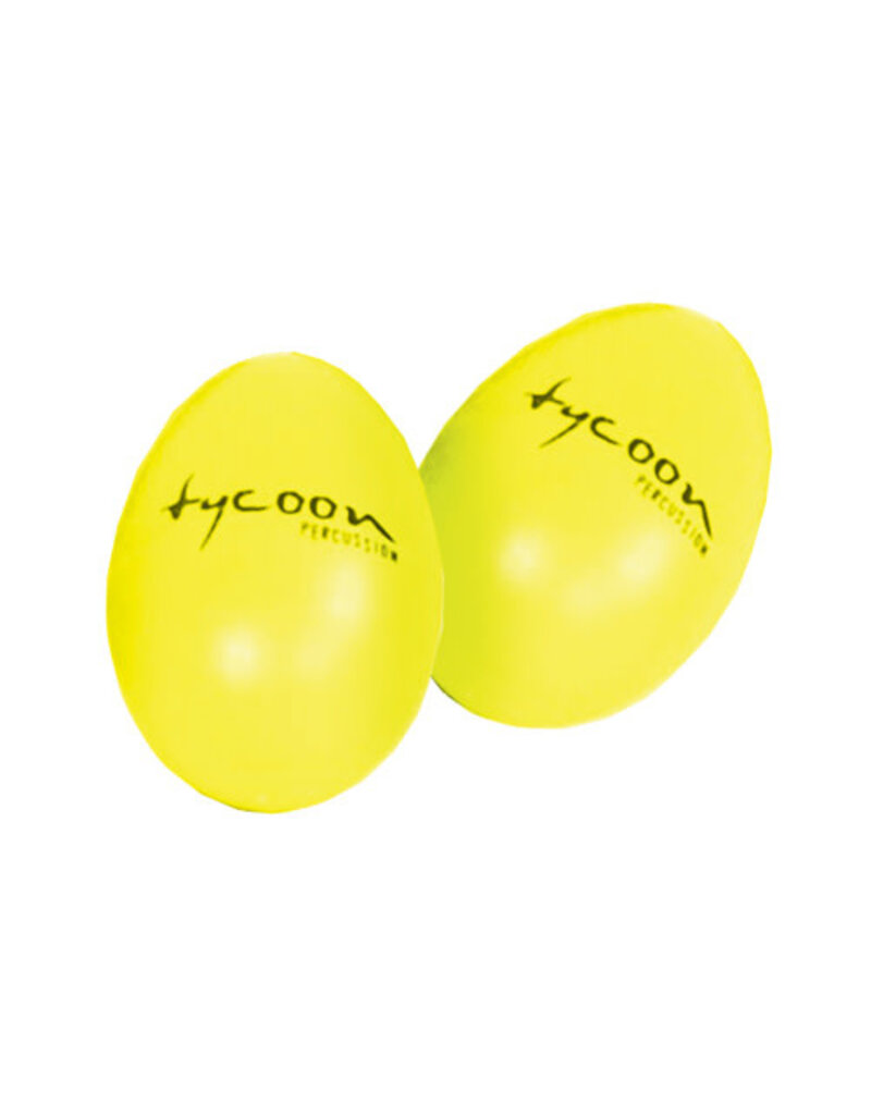 Tycoon Percussion Tycoon Egg Shaker 2 Pack Yellow