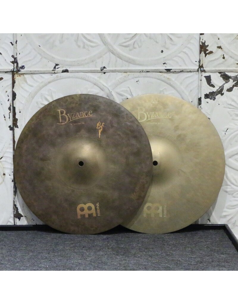 Meinl Meinl Byzance Vintage Sand Hi-Hat Cymbals 14in (862/1514g)