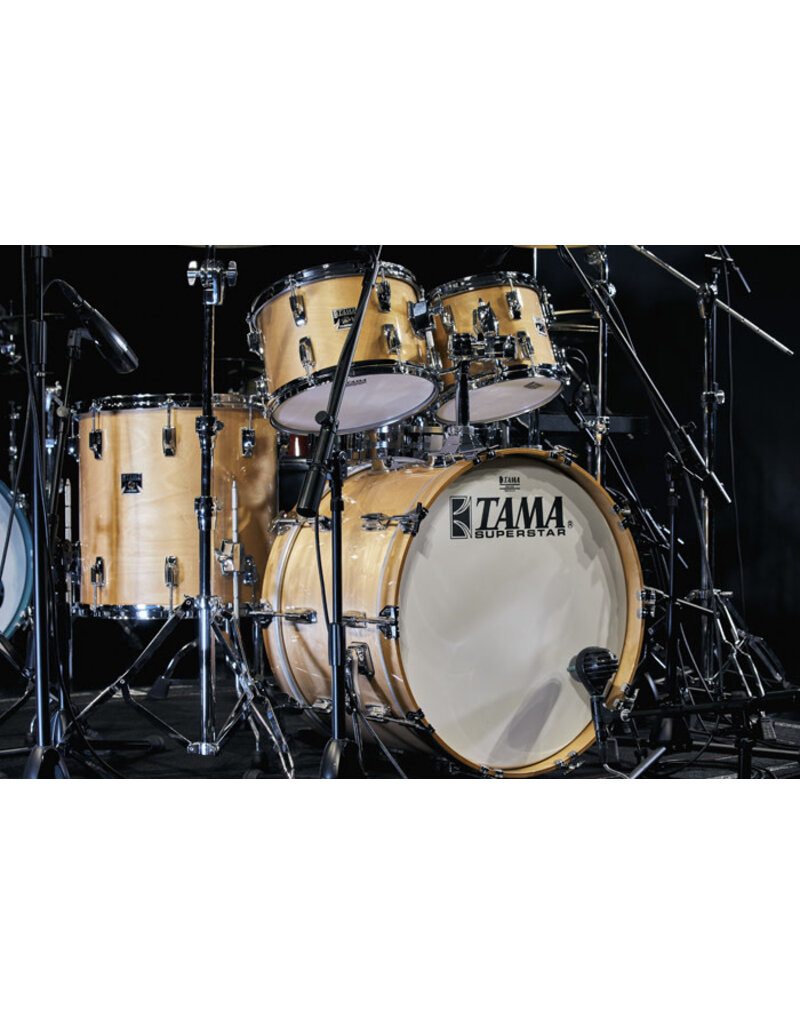 Tama TAMA 50th Limited Superstar Reissue 4-piece shell pack with 22in bass drum Super Maple