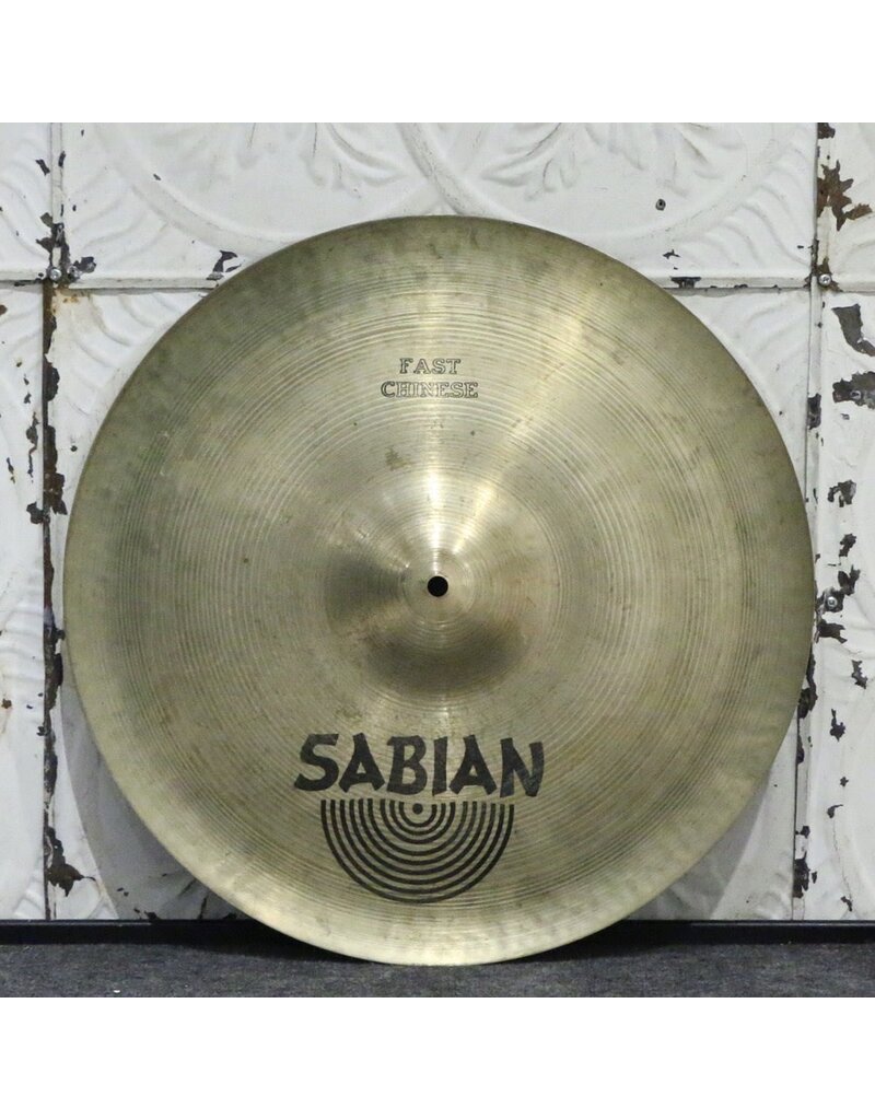 Sabian Cymbale chinoise usagée  Sabian AA fast 18po (1228g)