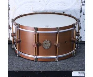 A&F Featherweight Snare Drum 14X6.5po - Burnt Orange Patina - Timpano- percussion