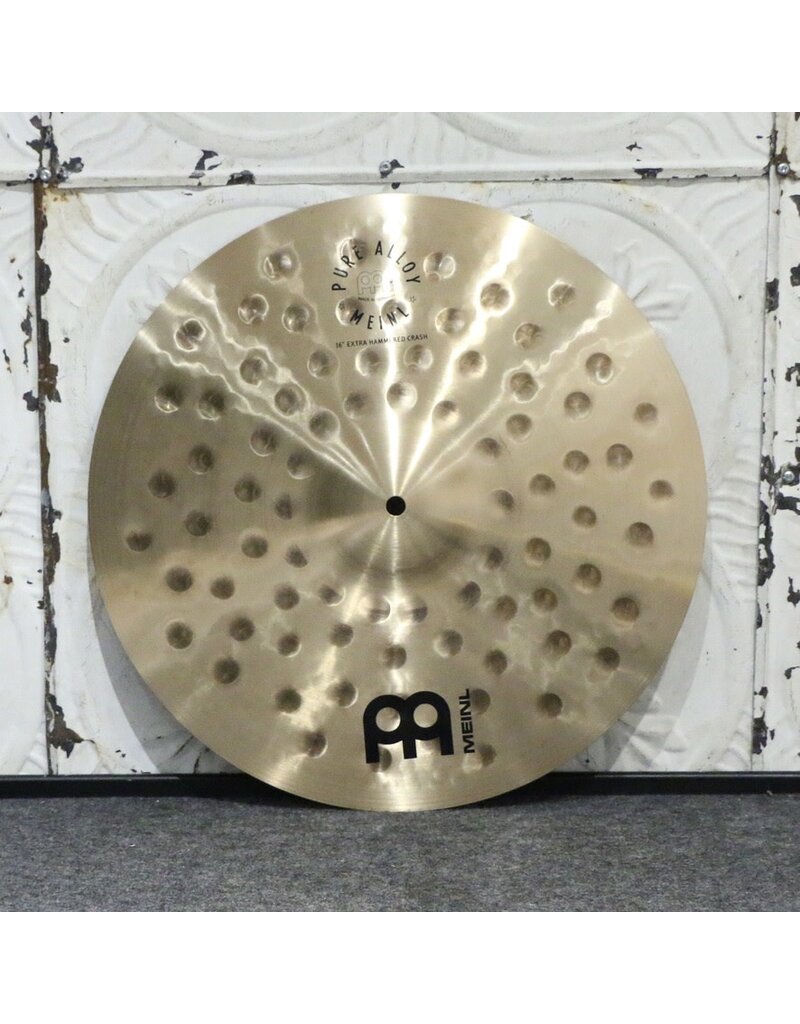 Meinl Cymbale crash Meinl Pure Alloy Extra Hammered 16po (942g)
