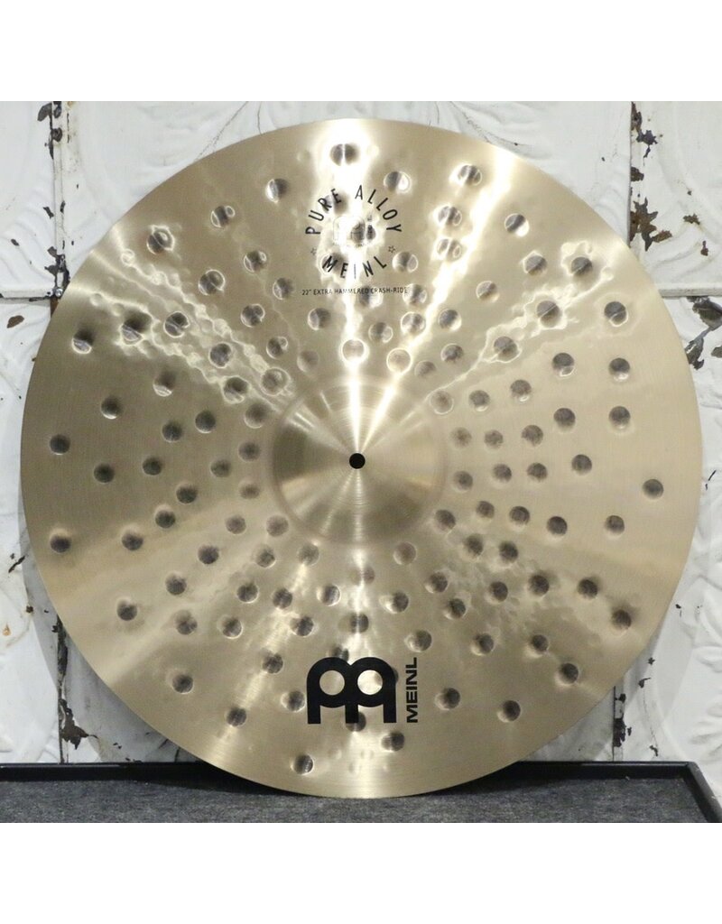 Meinl Meinl Pure Alloy Extra Hammered Crash/Ride Cymbal 22in (2522g)