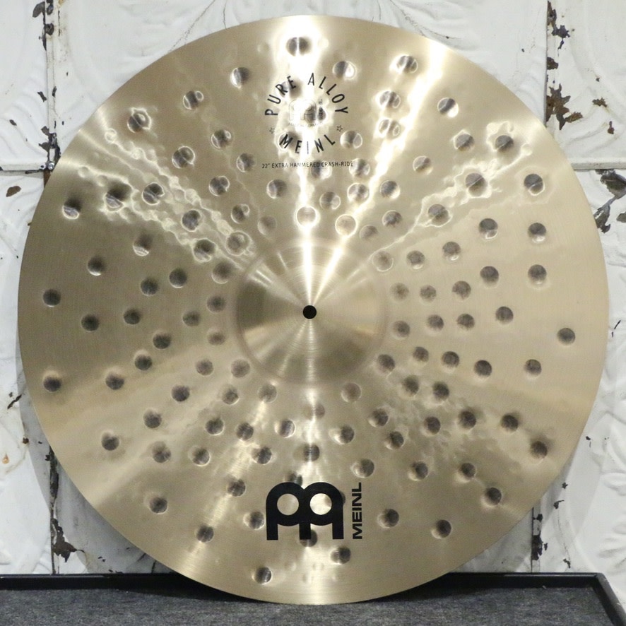 Meinl Pure Alloy Extra Hammered Crash/Ride Cymbal 22in (2522g)