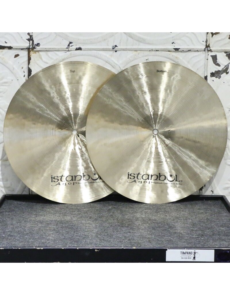 Istanbul Agop Cymbales hi-hat Istanbul Agop Traditional Jazz 15po