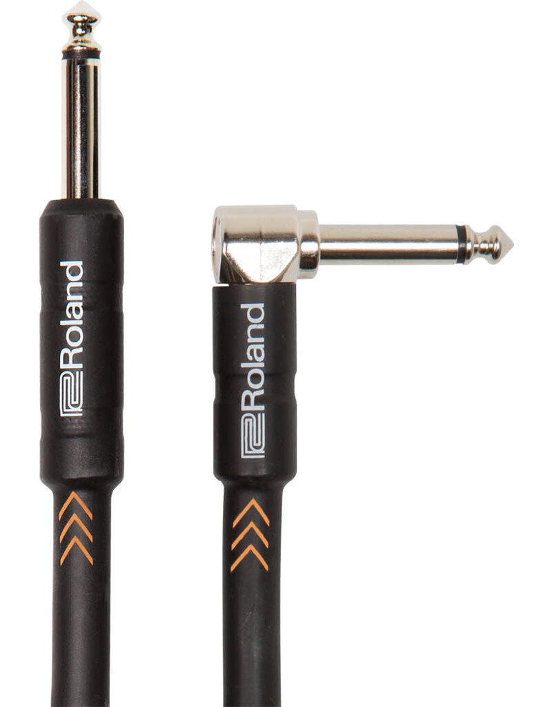 Roland Cable pour instruments Roland Angled/Straight 1/4po, 5pi/1.5 m longueur