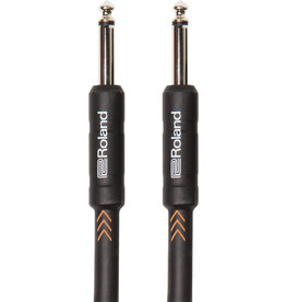 Roland Roland Black Series Instrument Cable, Straight 1/4in connectors, 5 ft./1.5 m length