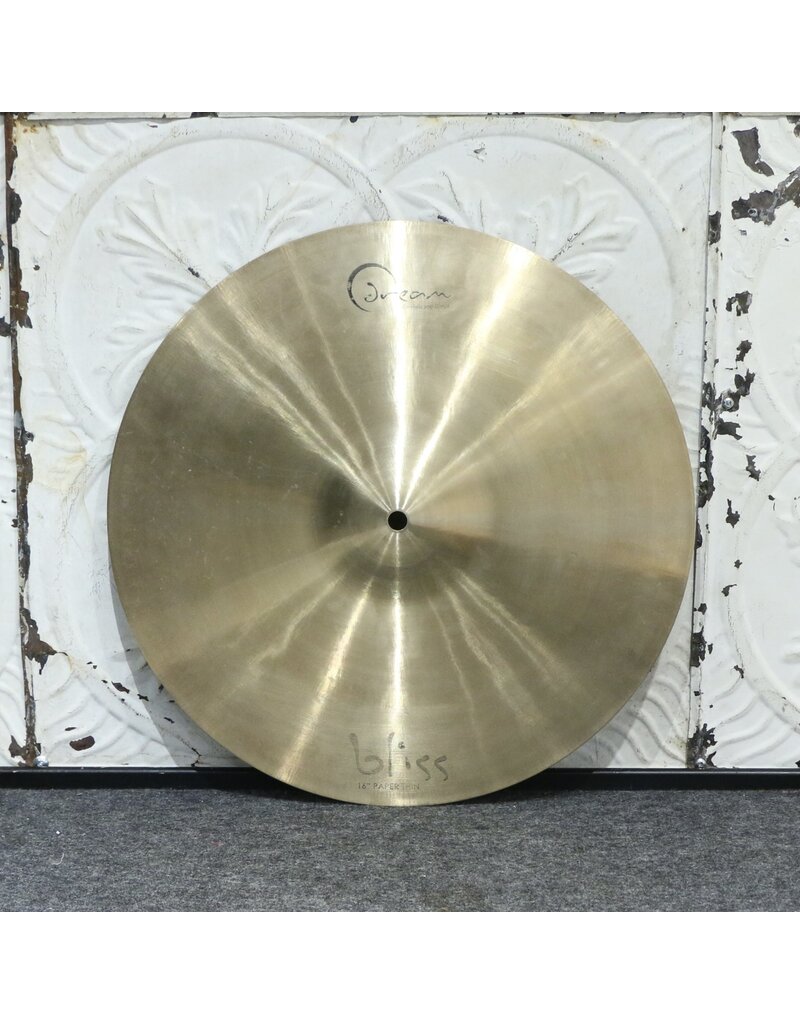 Used Dream Bliss Paper Thin Crash Cymbal 16in 906g Timpano
