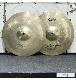 Cymbales hi-hat usagées Stagg Furia 13po (924/1098g)