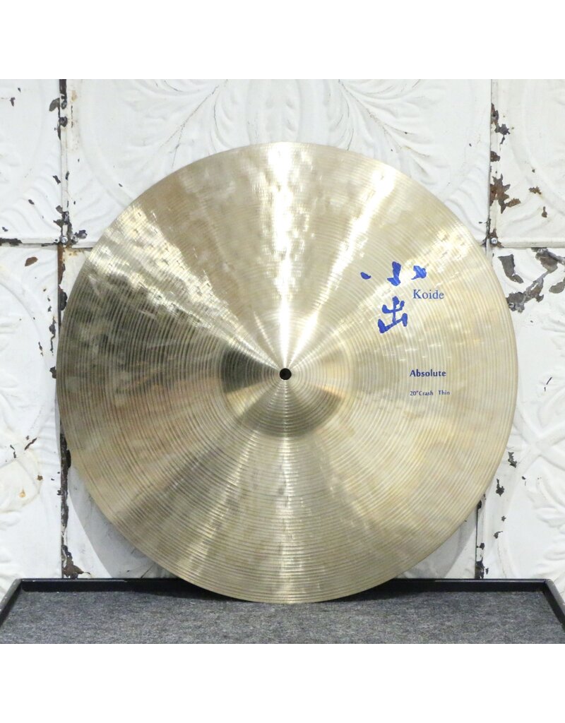 Koide cymbals Used Koide Absolute Thin Crash 20in (1522g)