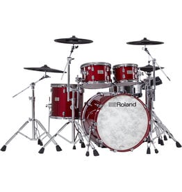 Roland Roland VAD706-GC V-Drums Acoustic Design Kit - Gloss Cherry INCLUANT un hardware pack DW série 5000