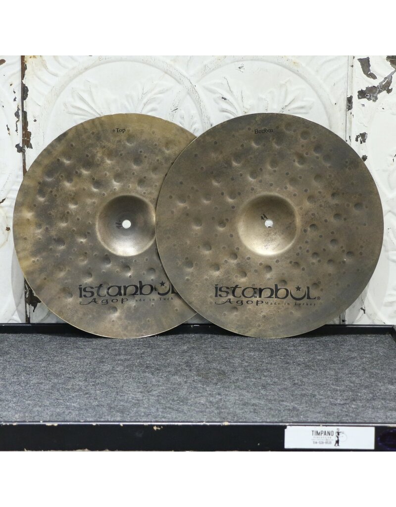 Istanbul Agop Cymbales hi-hat Istanbul Agop XIST Dry Dark 13po (486/914g)