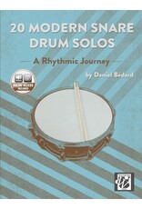 Alfred Music Méthode 20 Modern Snare Drum Solos. A Rhythmic Journey - Daniel Bédard