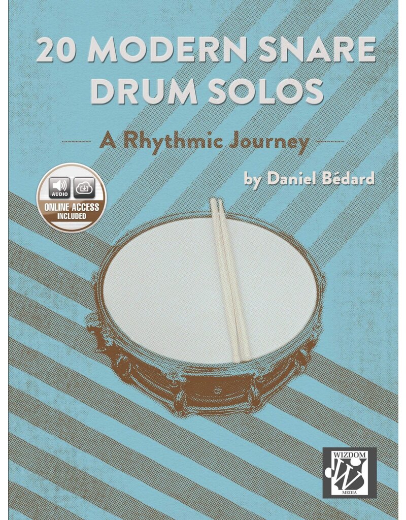 Alfred Music Method 20 Modern Snare Drum Solos. A Rhythmic Journey - Daniel Bédard