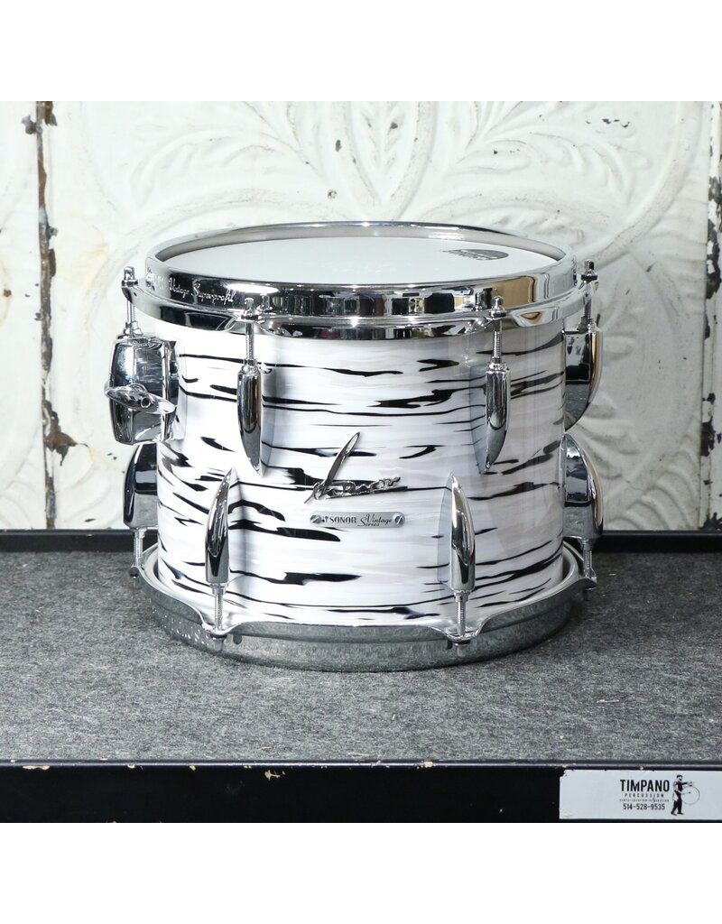 Sonor SONOR Vintage Series Drumit 22X14 with tom holder, 10X8, 12X08, 16X14 White Oyster LIMITED