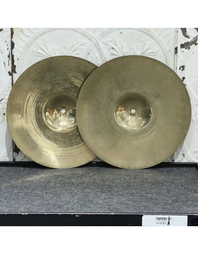 Zildjian Used Zildjian A Custom Hi-Hat Cymbals 13in (760/1020g)