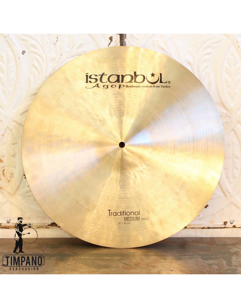 Istanbul Agop Istanbul Agop Traditional Medium Crash Cymbal 17in